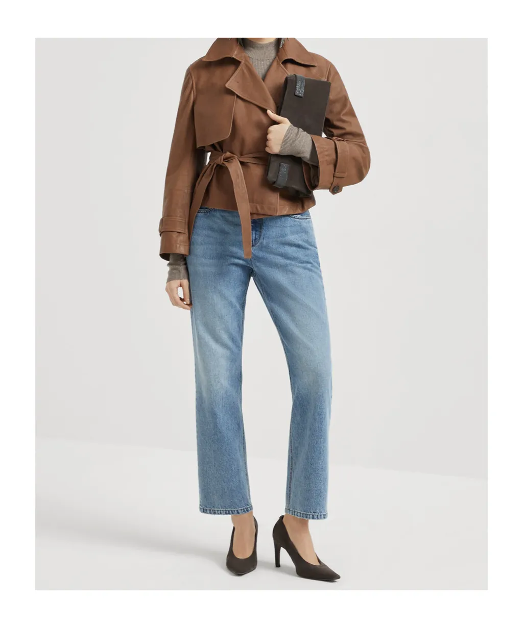 Brunello Cucinelli Sparkling Turtleneck Knitted Top