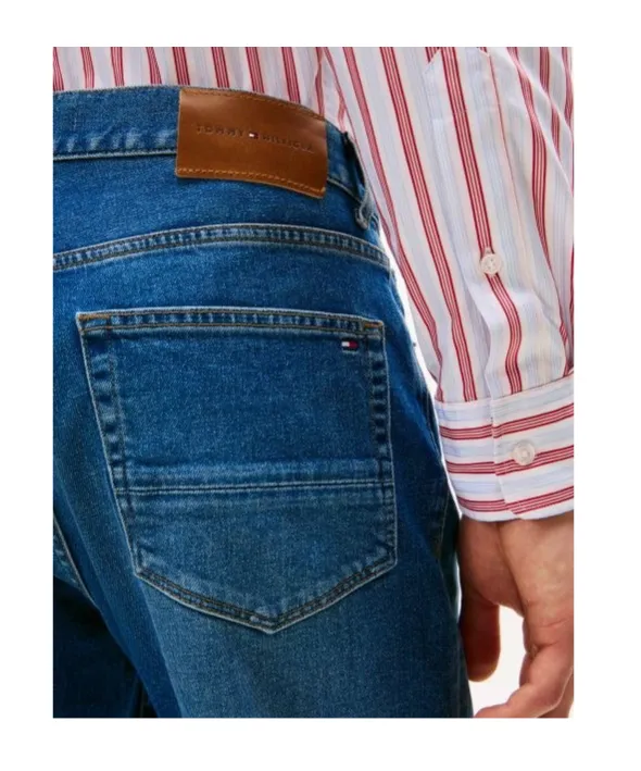 Faded Tapered Jeans
