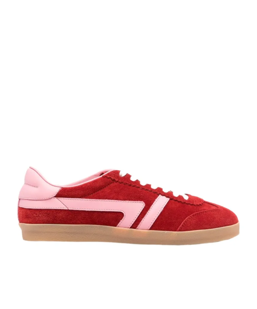 Suede Panelled Sneakers