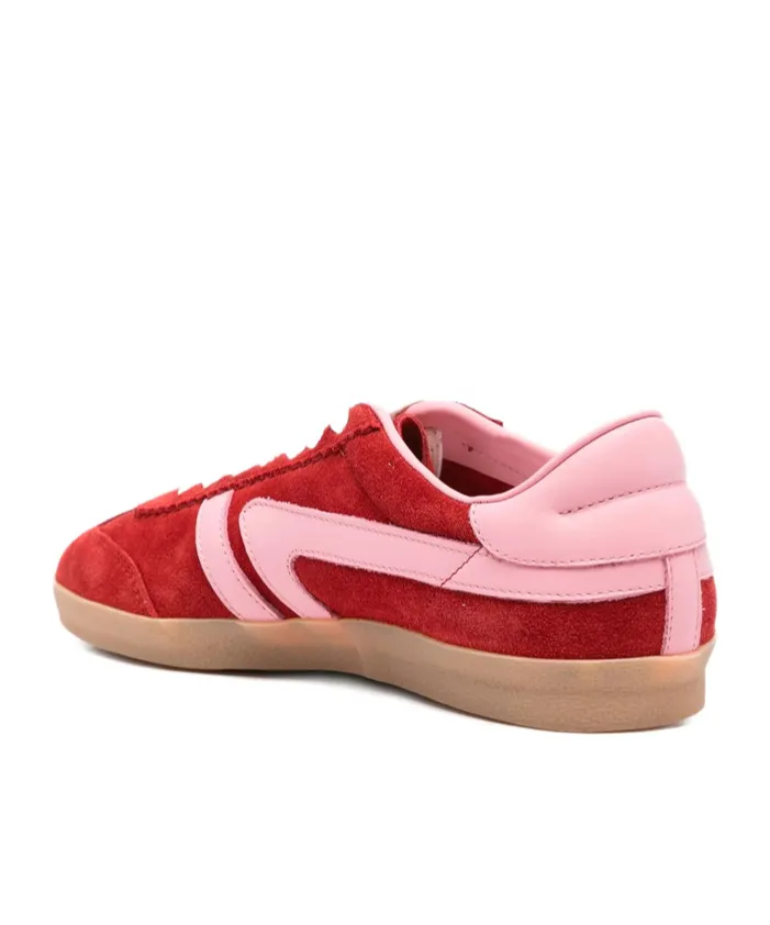 Suede Panelled Sneakers