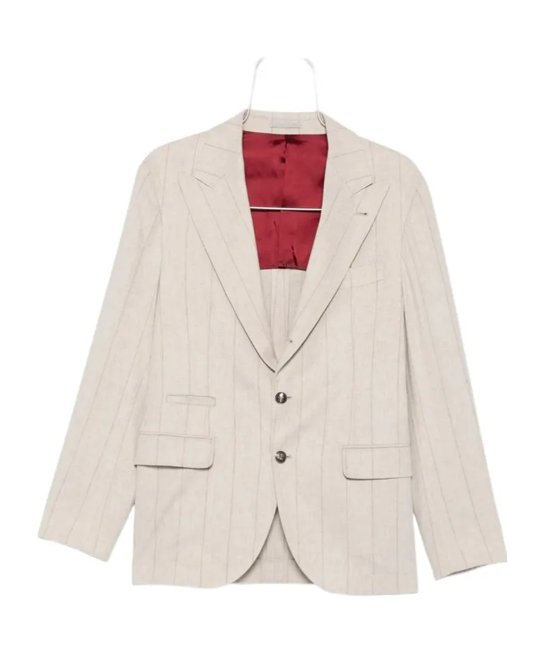 Pinstripe Blazer