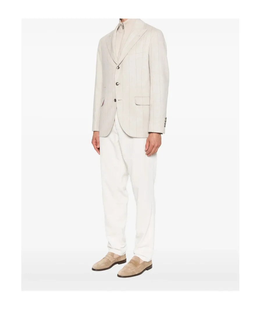 Pinstripe Blazer