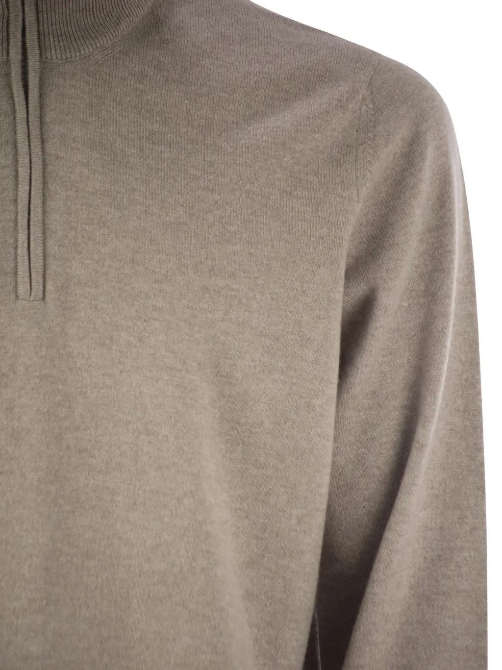 Half-Zip Cashmere Sweater