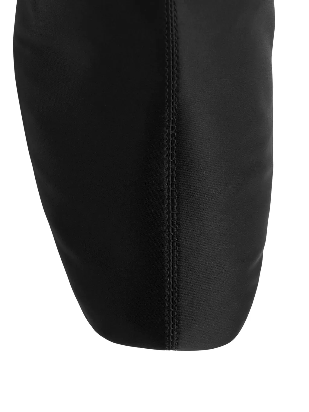 40Mm Satin Knee-High Boots