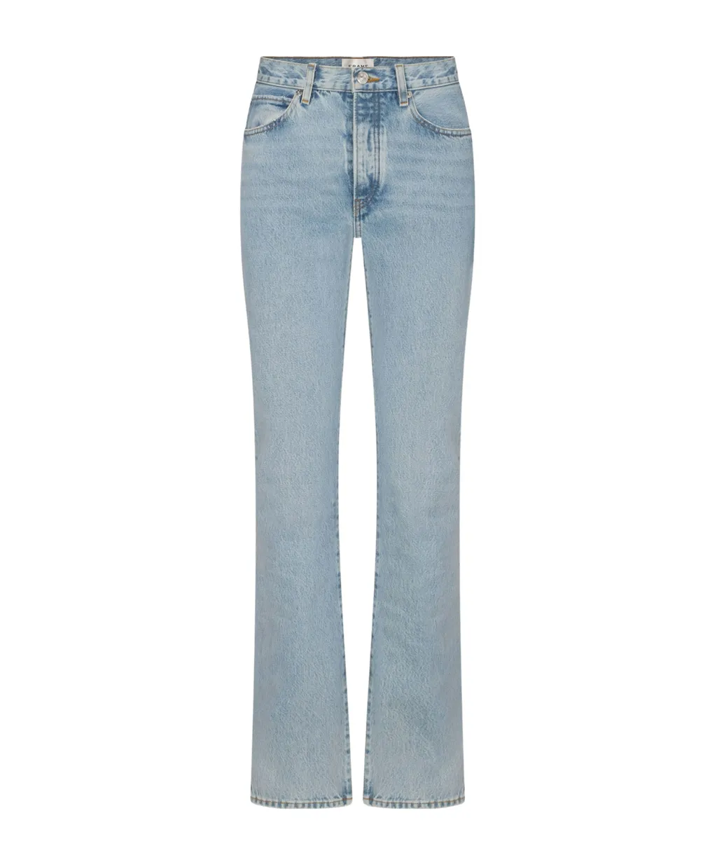 High Waist Straight Jeans