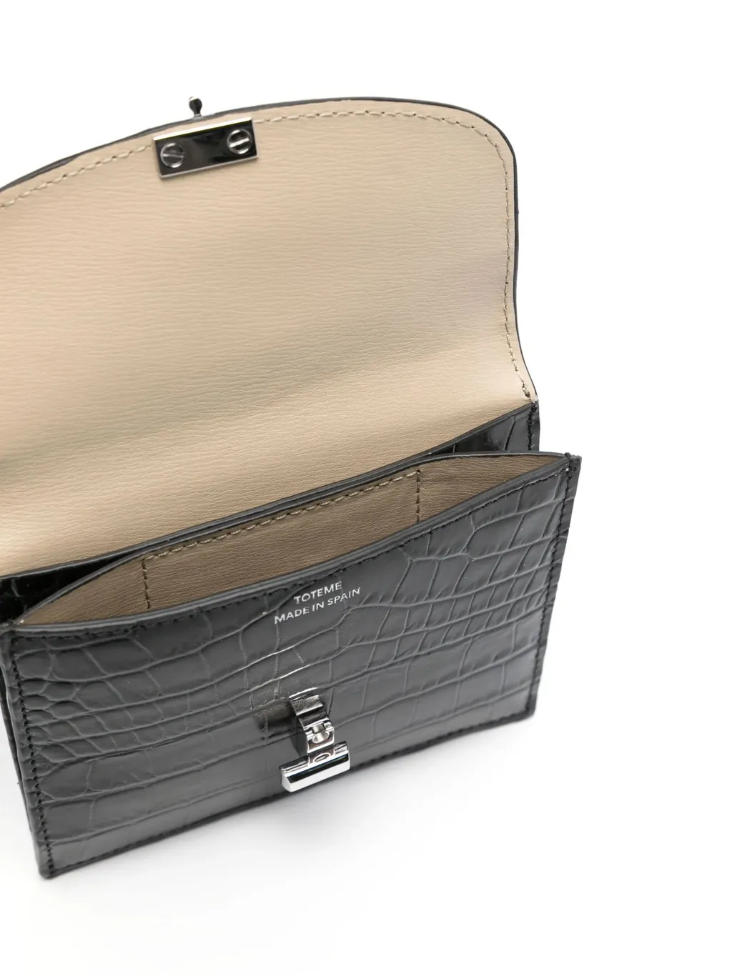 T-Lock Leather Card Holder