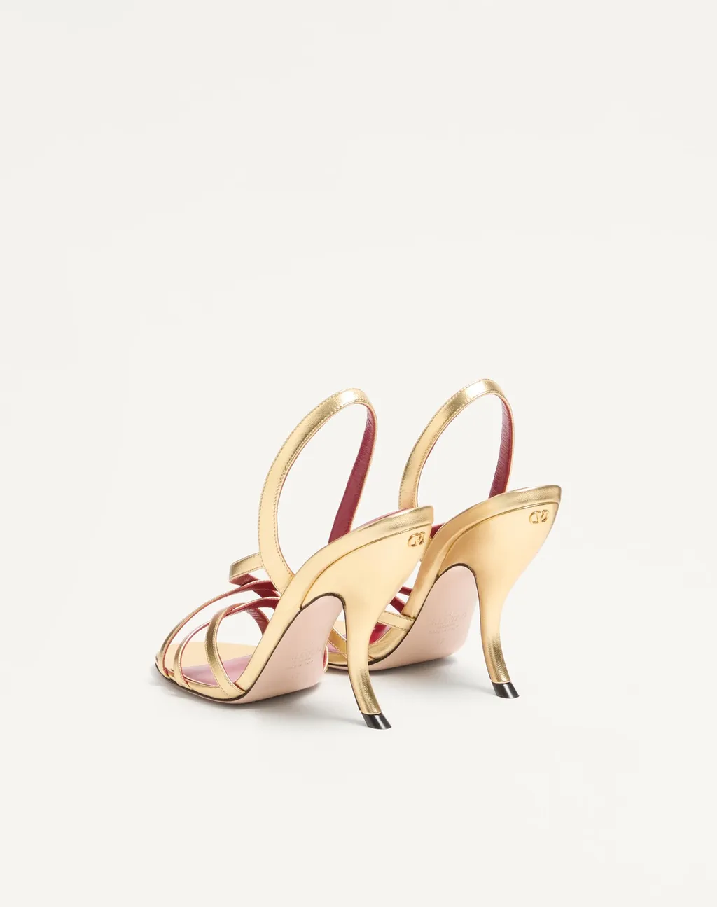 Valentino	Fetishique Cross-Strap Open Toe Sandals
