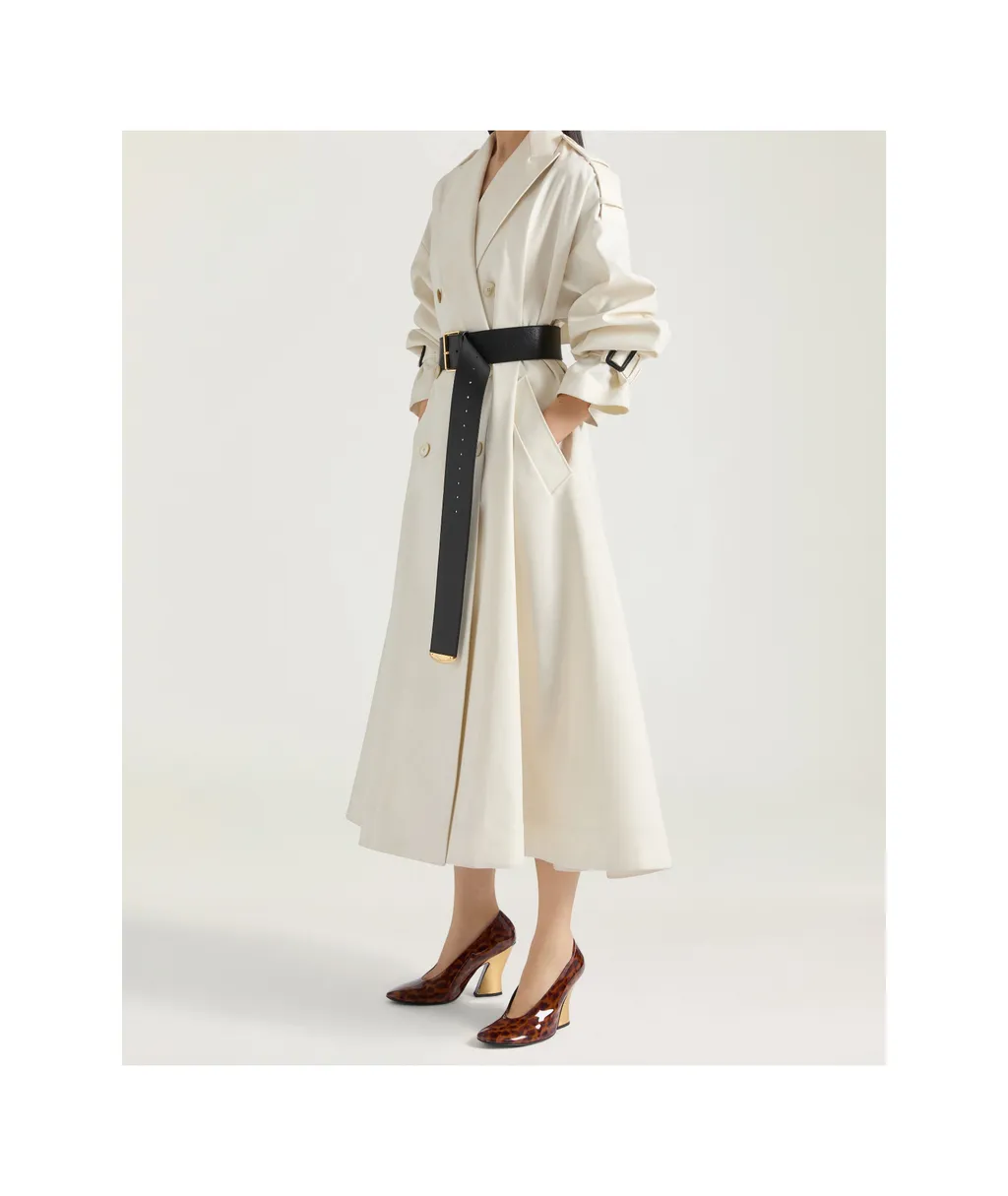 Givenchy Double-Breasted Belted Coat