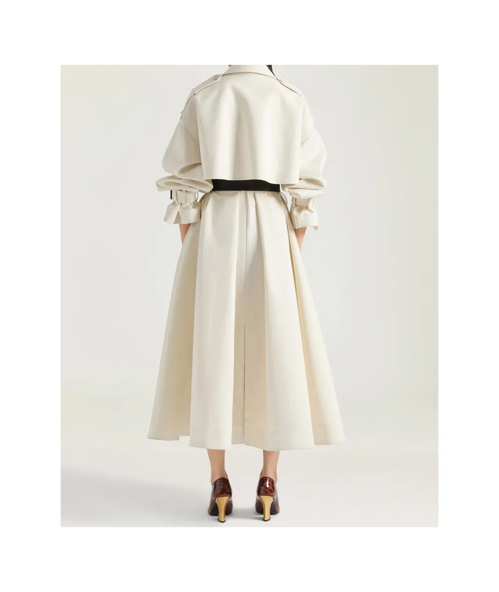 Givenchy Double-Breasted Belted Coat
