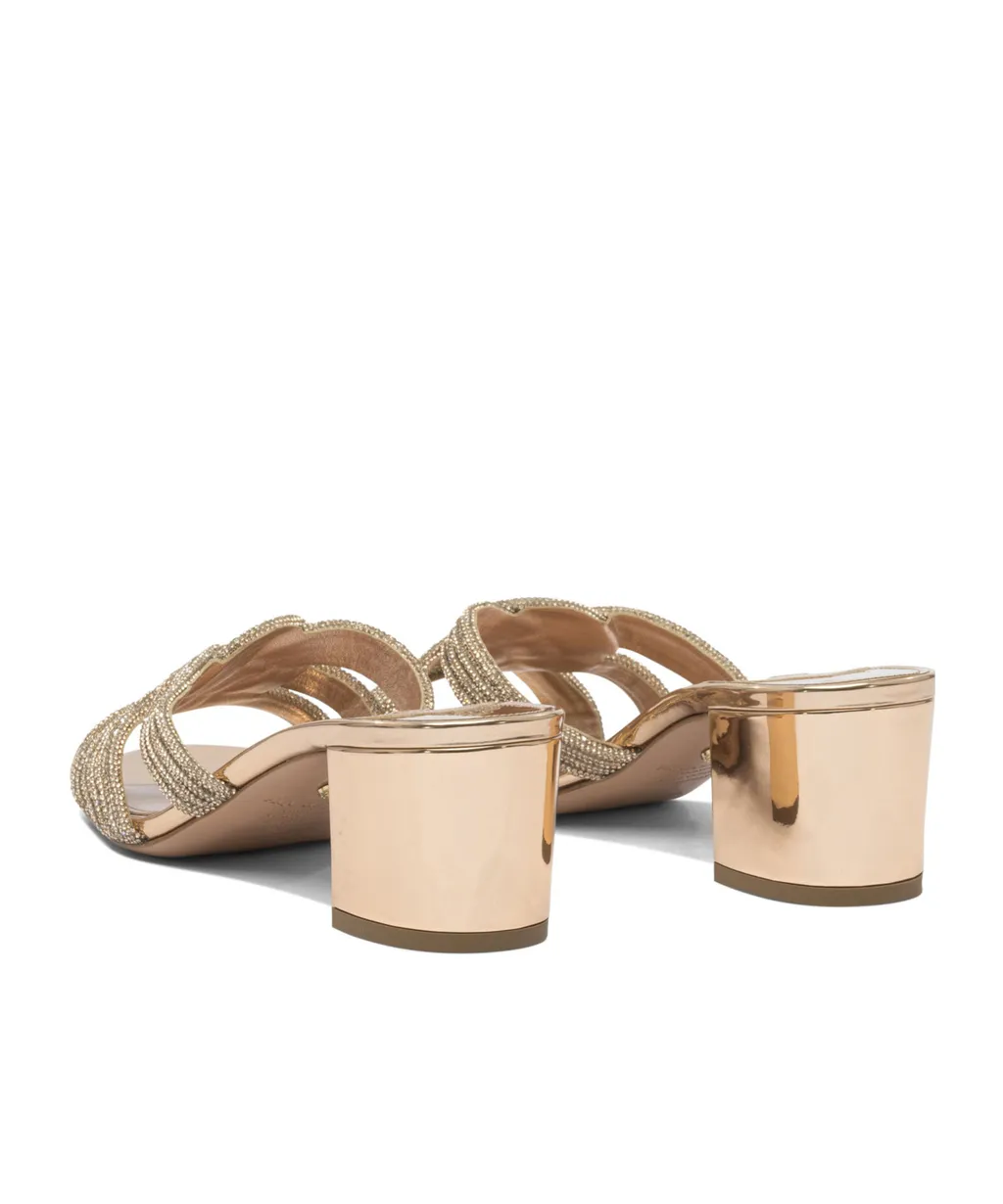 Aquazzura Felix Embellished Mules