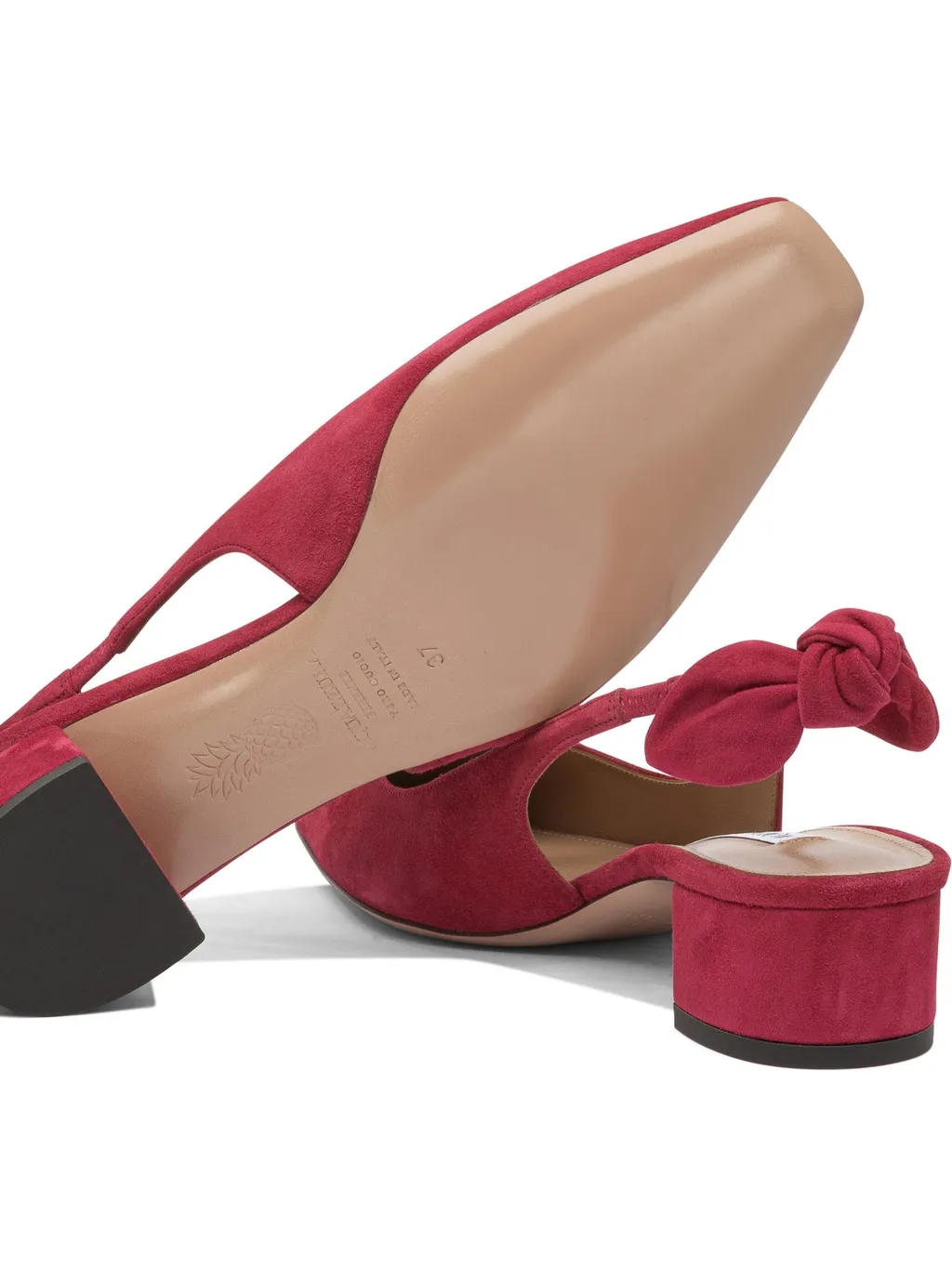 Aquazzura Bow-Tie Slingback Pumps