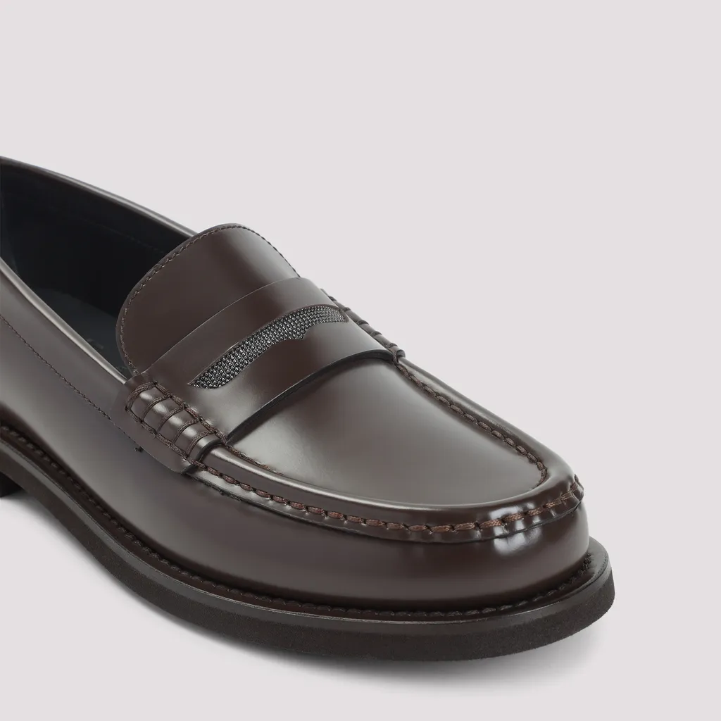 Brunello Cucinelli Embellished Loafers