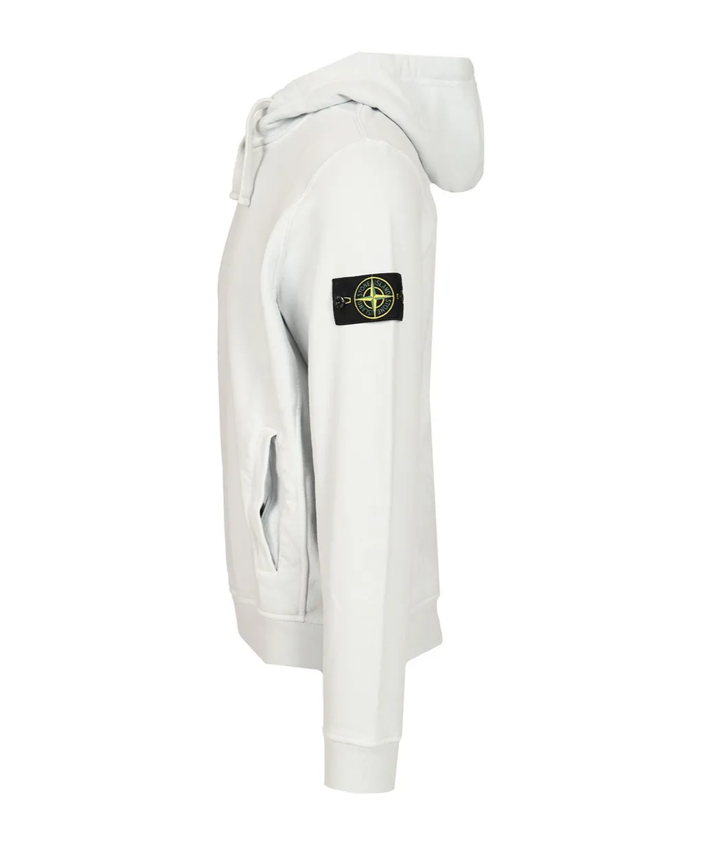 Stone Island Logo Patch Drawstring Hoodie
