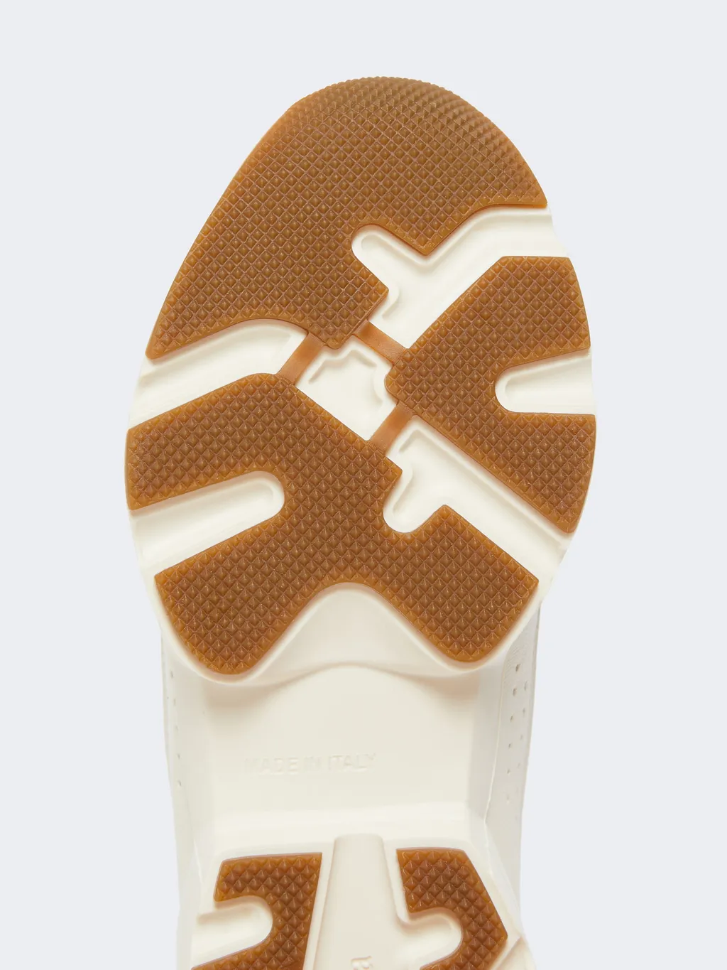 Running Shoes In Technical Fabric And Leather