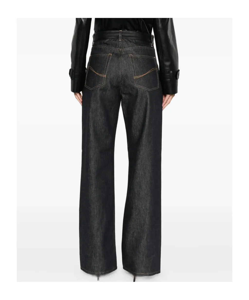 Raw Padlock Jeans