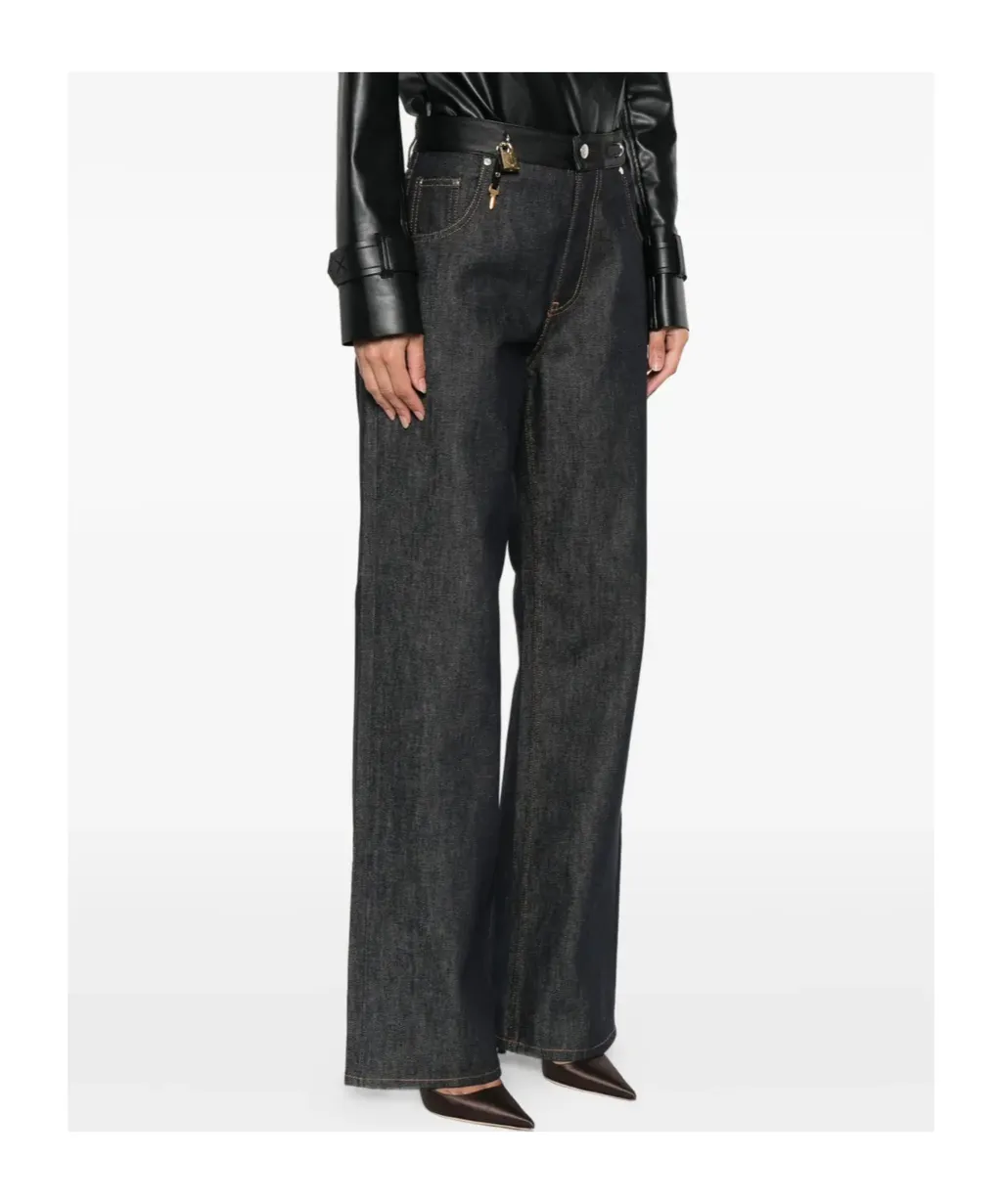 Raw Padlock Jeans