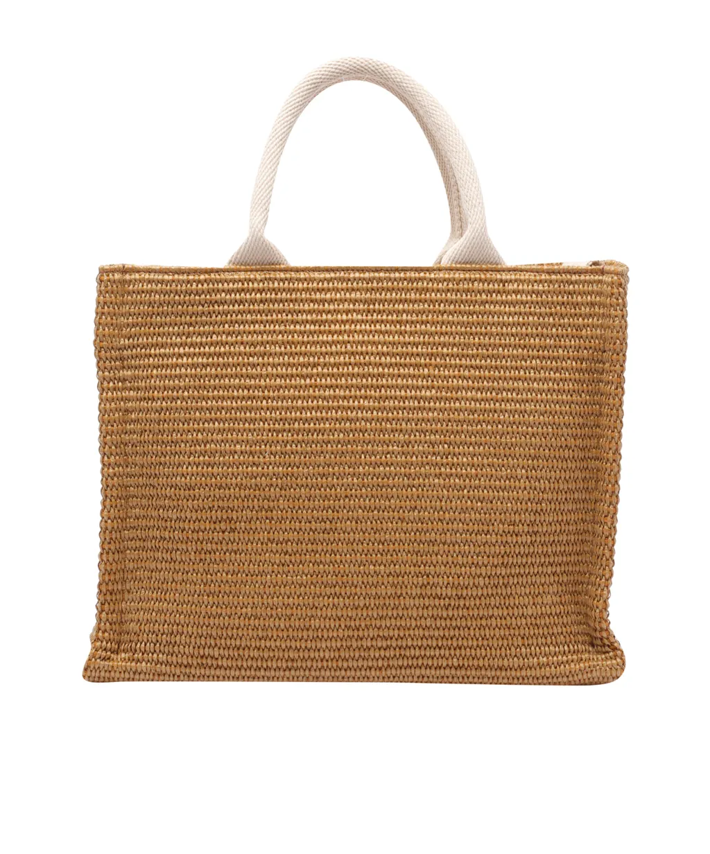 Marni Logo Embroidered Tote Bag