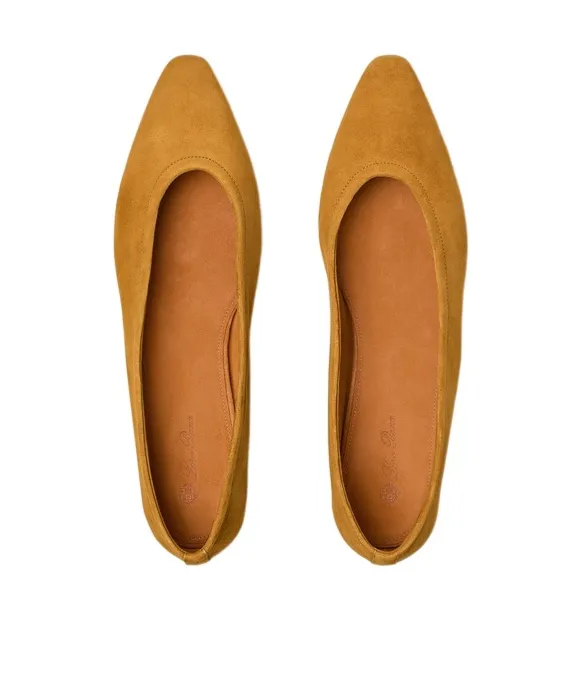 Loro Piana Primula Round Toe Slip-On Flats
