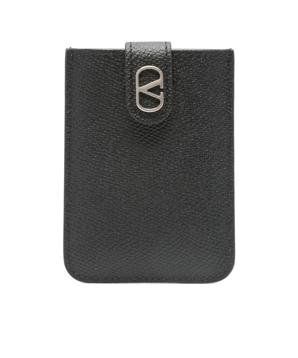 Leather Clasp Cardholder