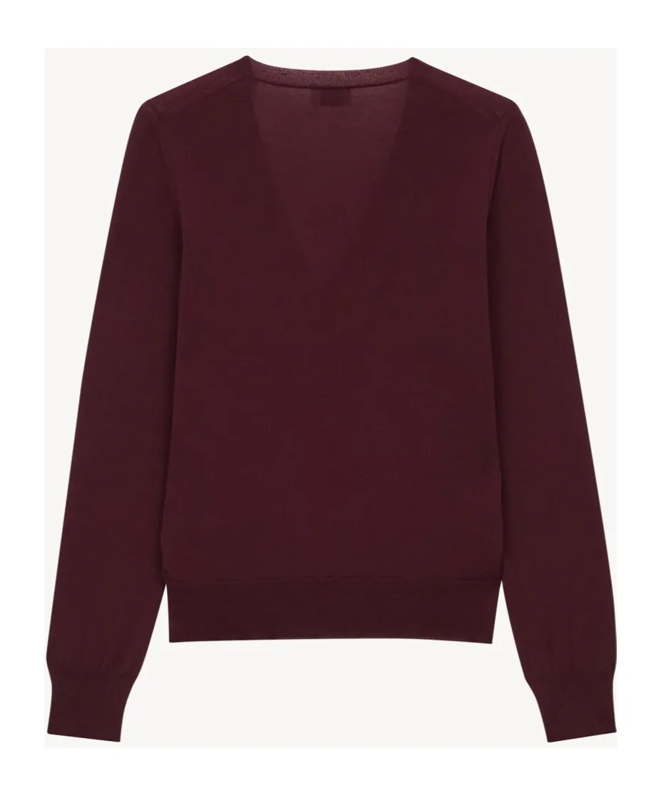 Saint Laurent V-Neck Loose-Fit Jumper