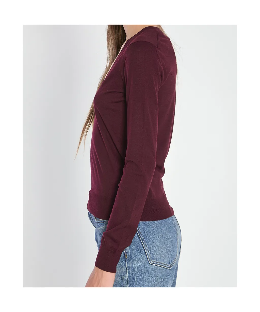 Saint Laurent V-Neck Loose-Fit Jumper