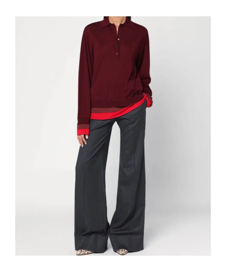 Wool Polo Shirt