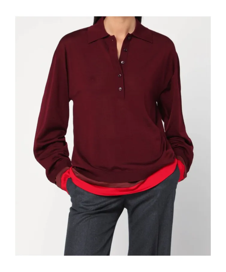 Wool Polo Shirt