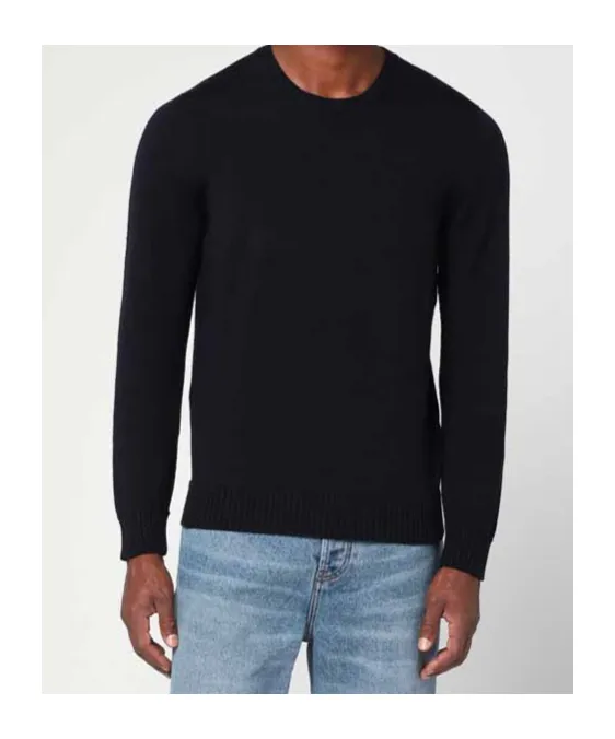 Merino Wool Crew-Neck Sweater