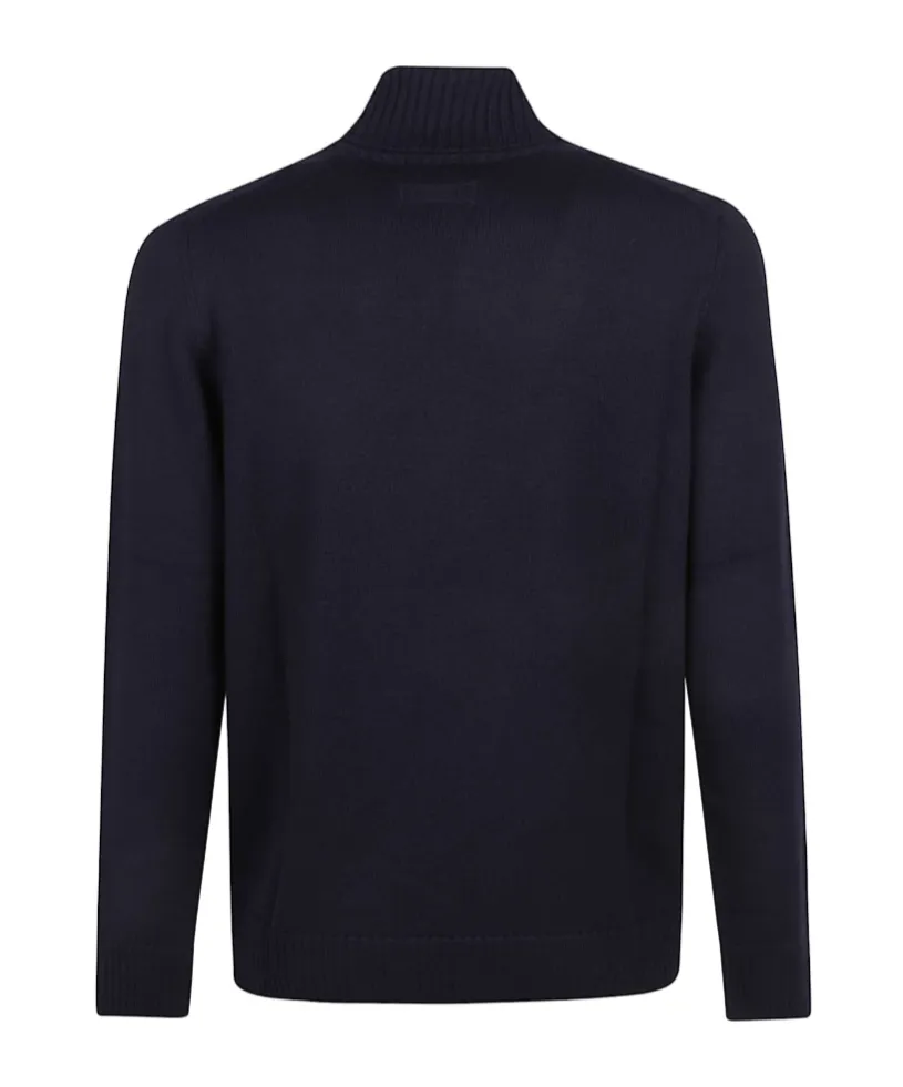 Turtleneck Long-Sleeves Sweater