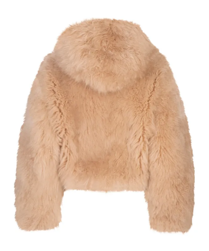 Long-Sleeved Fur Coat