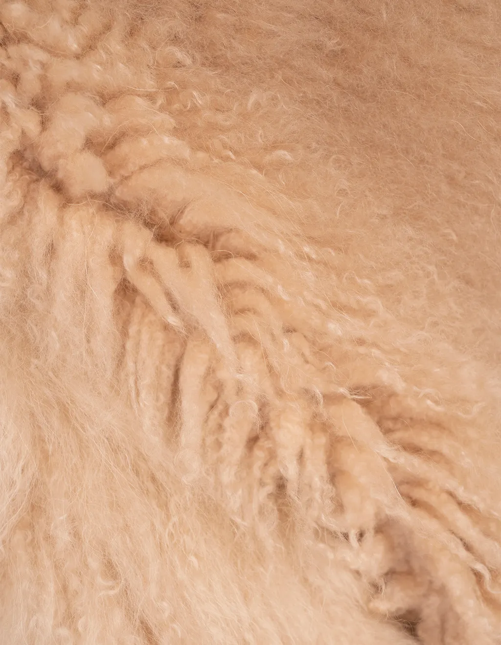 Long-Sleeved Fur Coat