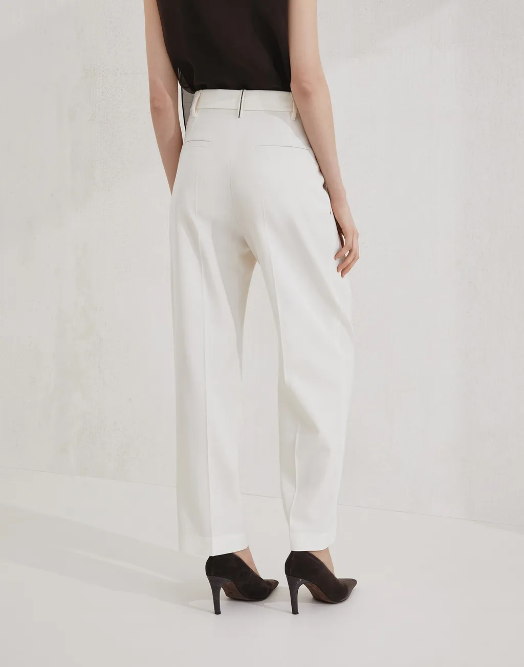 Brunello Cucinelli Monili Detailed Tailored Trousers