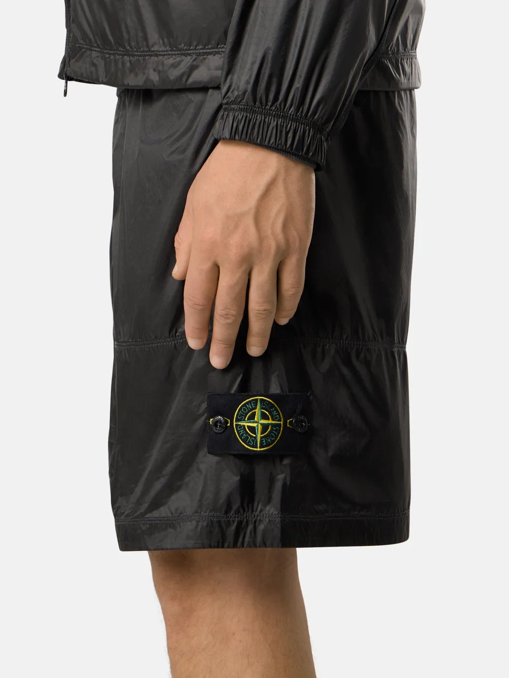 Stone Island Logo Badge Shorts