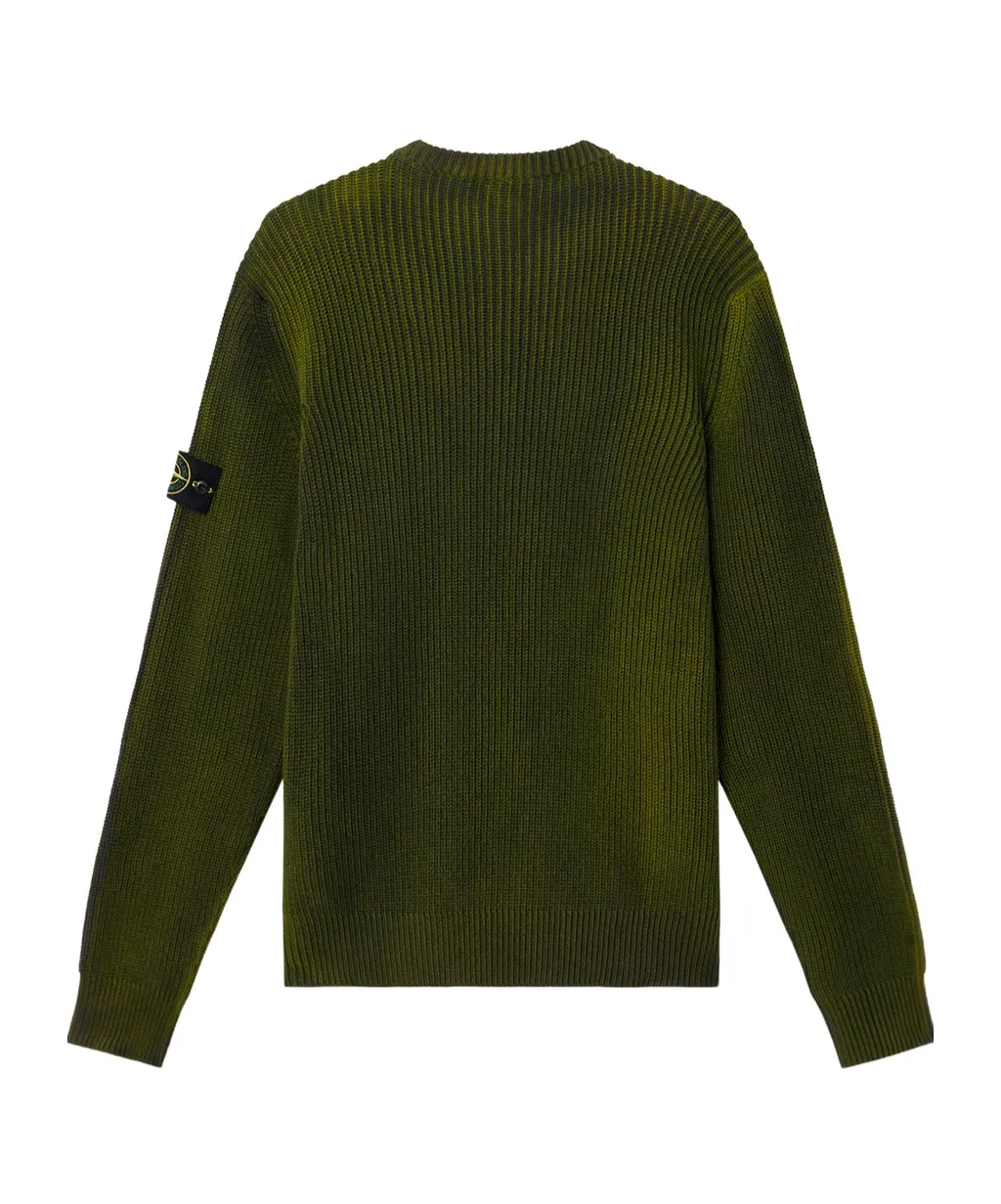 Stone Island Logo Patch Knitted Jumper
