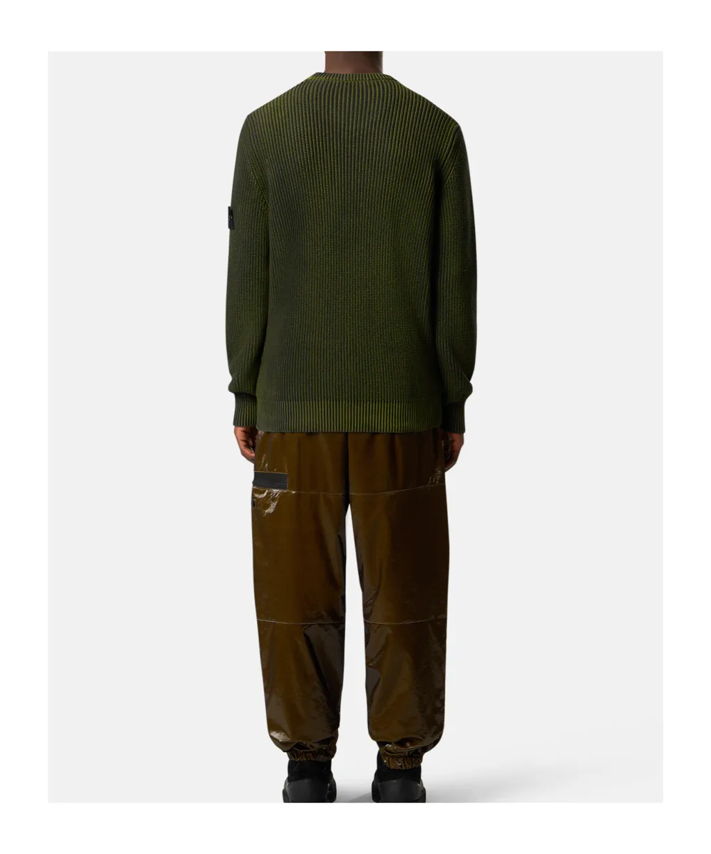 Stone Island Logo Patch Knitted Jumper