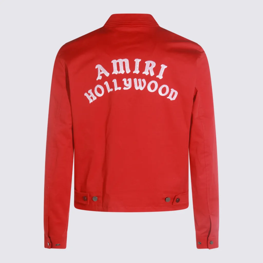 Embroidered-Logo Jacket