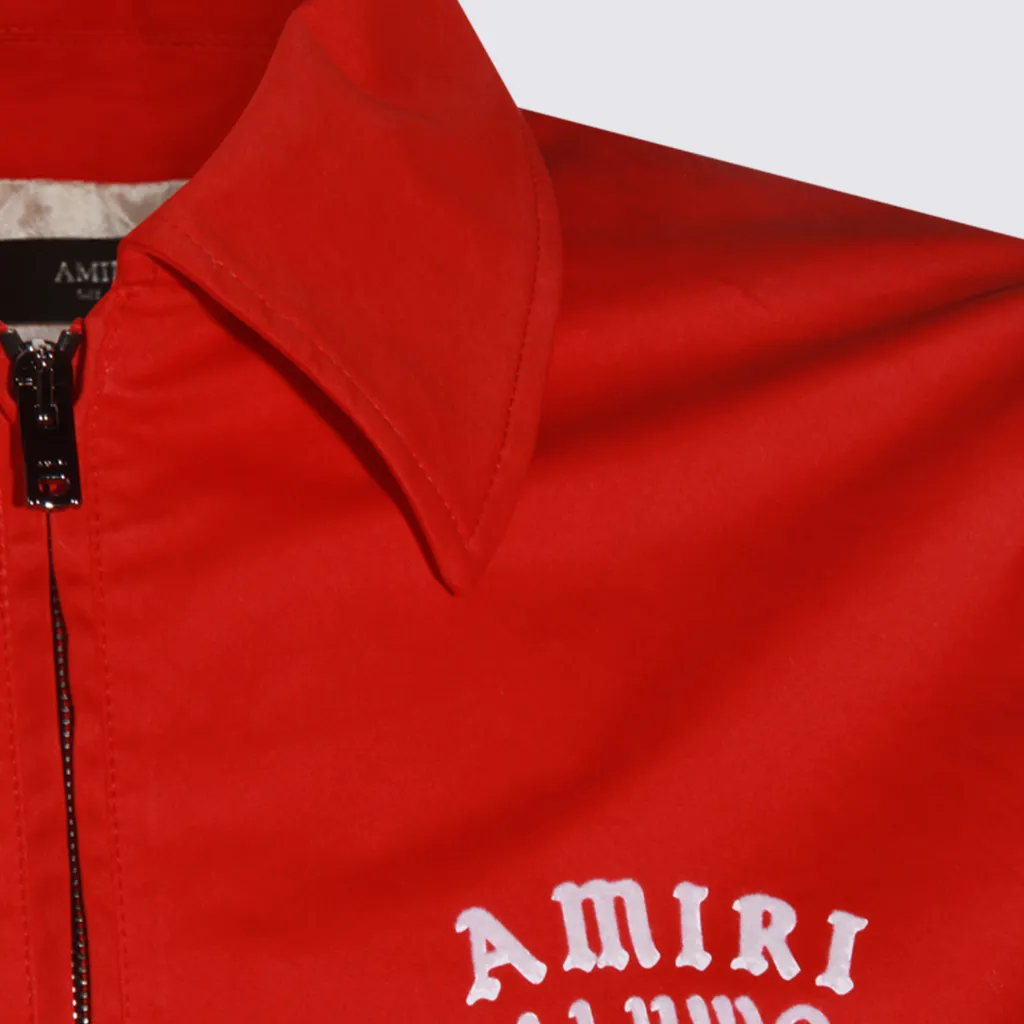 Embroidered-Logo Jacket
