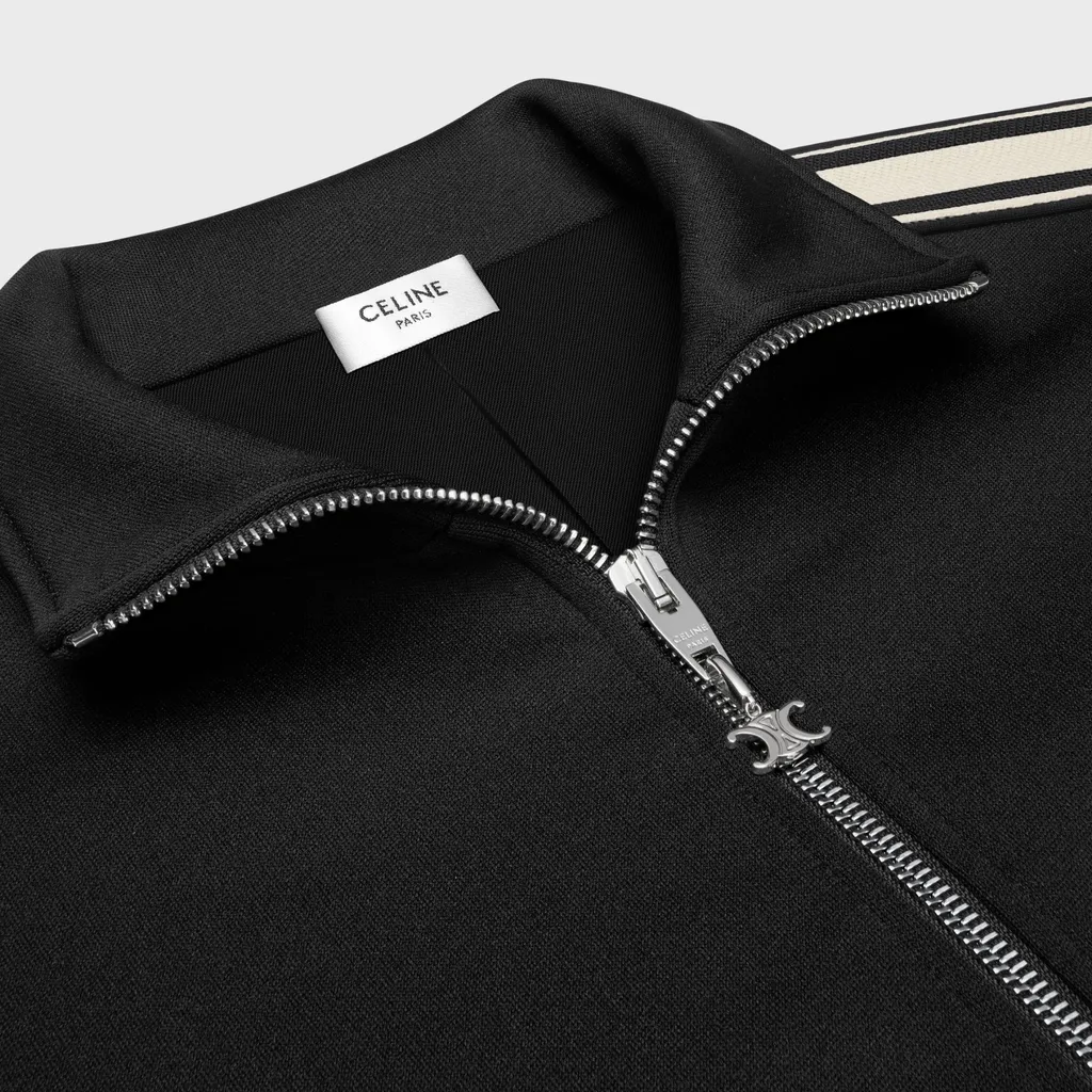 Tracksuit Jacket In Double Face Jersey