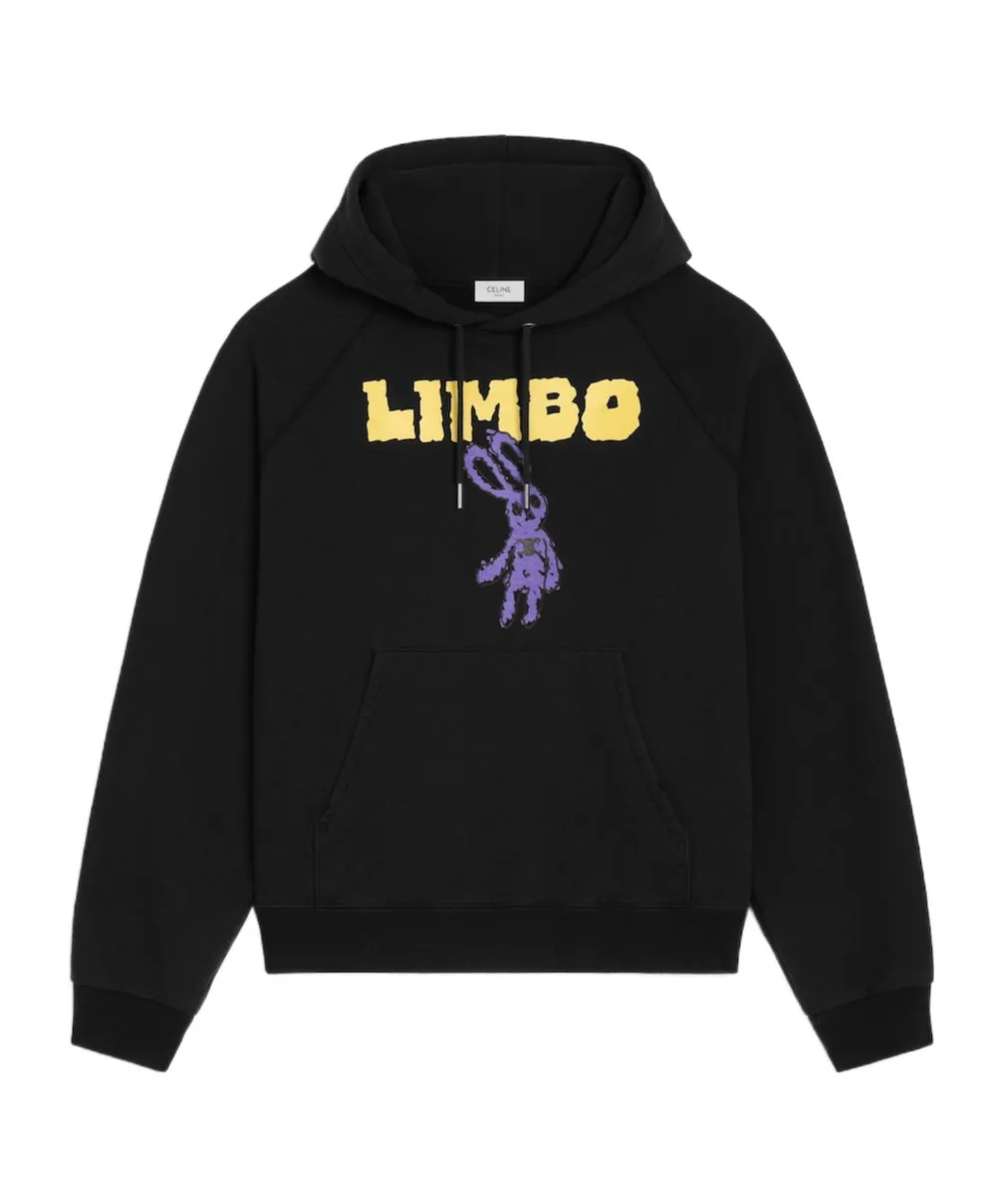 Loose Hoodie In Cotton Fleece