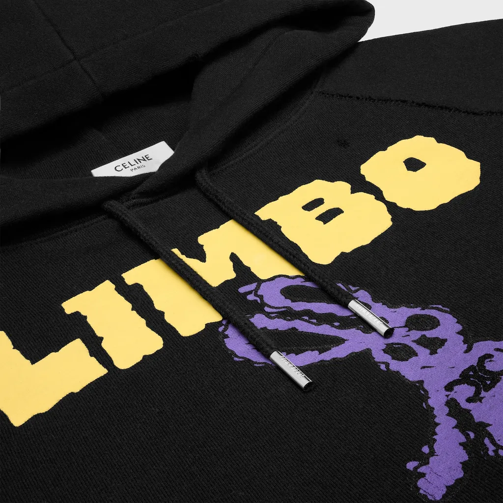 Loose Hoodie In Cotton Fleece