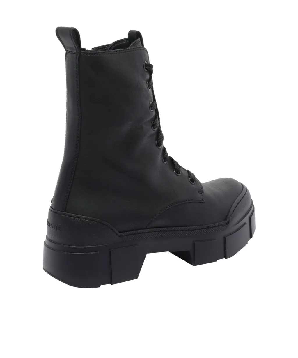 Vic Matie Round-Toe Lace-Up Ankle Boots