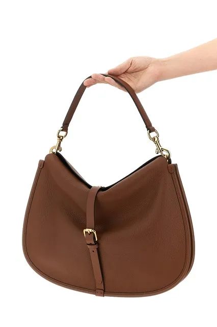 Maxi Leather Pony Bag