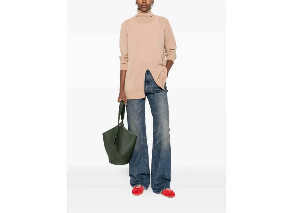 Long-Sleeve Turtleneck Sweater