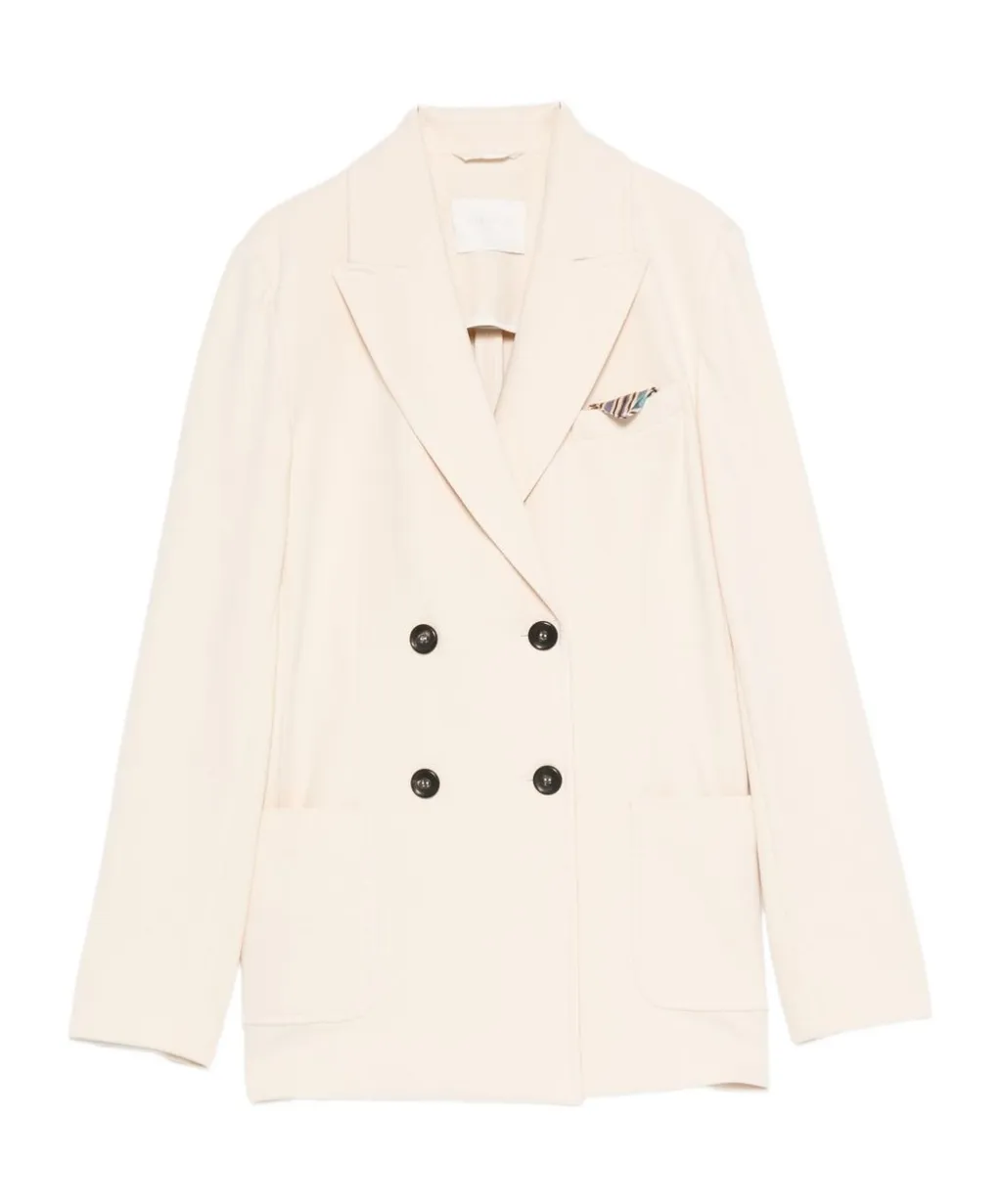 Long-Sleeved Suit Jacket