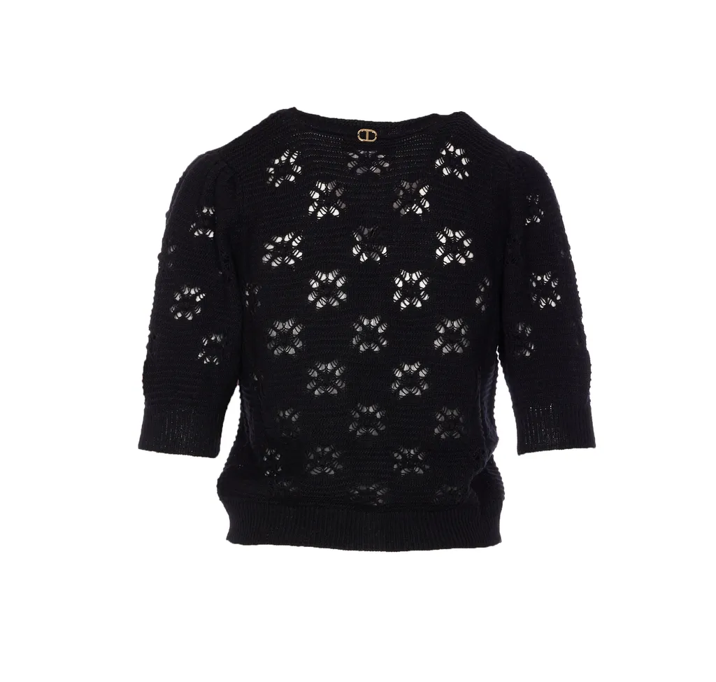 Twinset Open Knitted Jumper