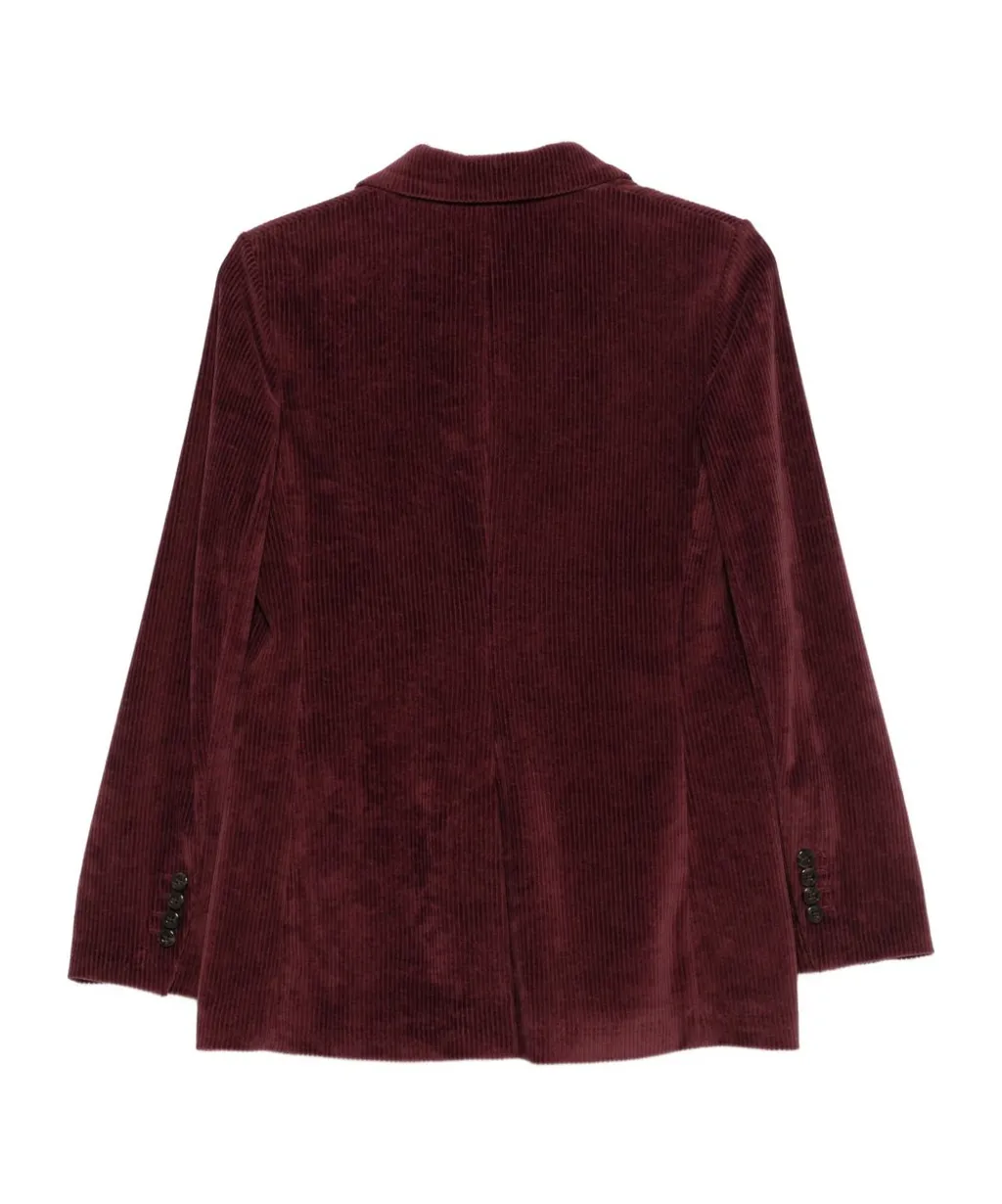 Circolo 1901 Velvet Double-Breasted Jacket