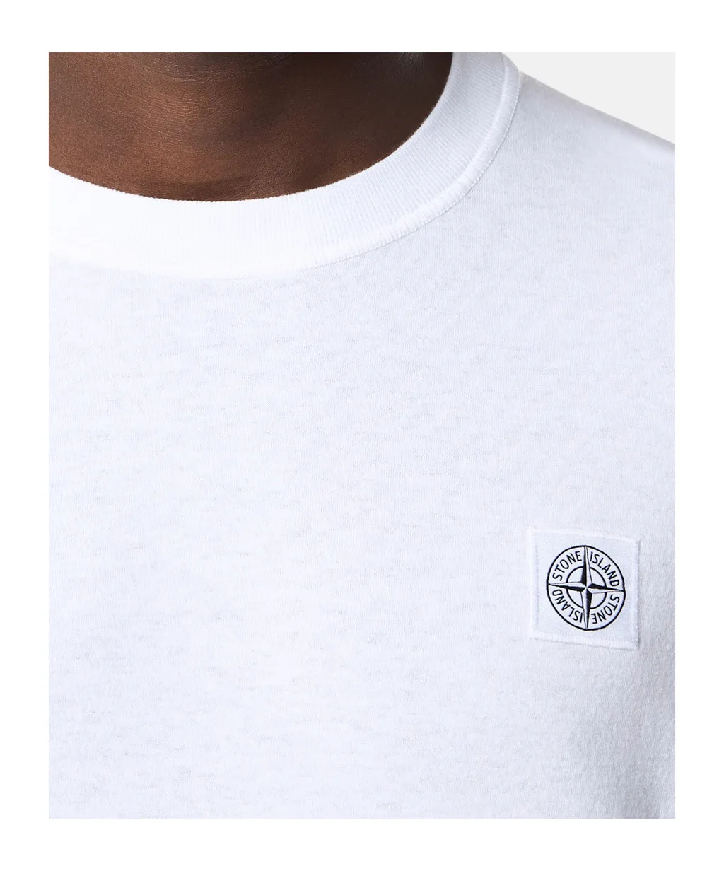 Slim-Fit Long-Sleeve T-Shirt With Compass Patch