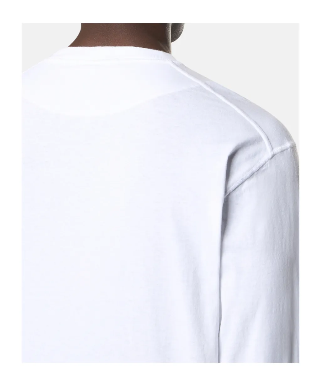 Slim-Fit Long-Sleeve T-Shirt With Compass Patch