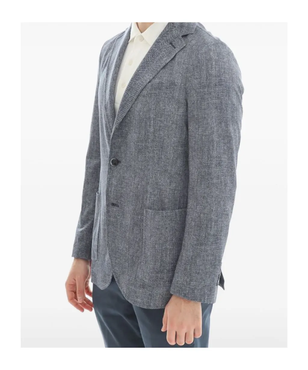 Long-Sleeved Suit Jacket