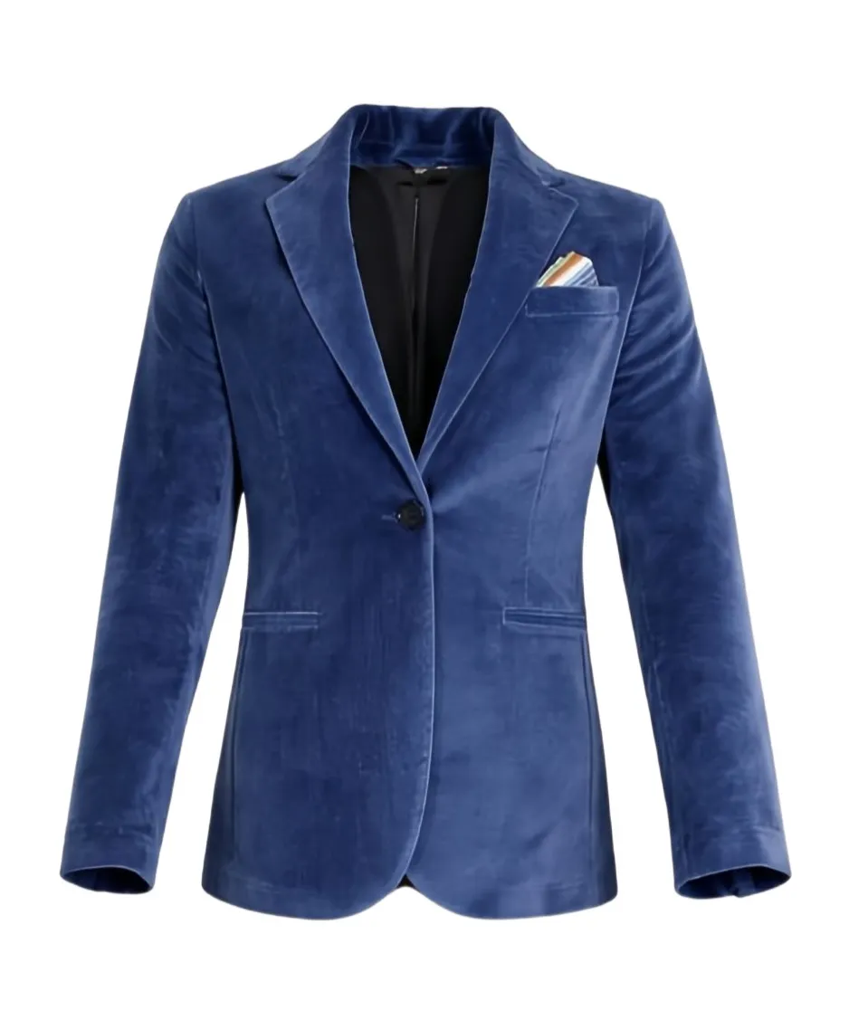 Long-Sleeved Suit Jacket